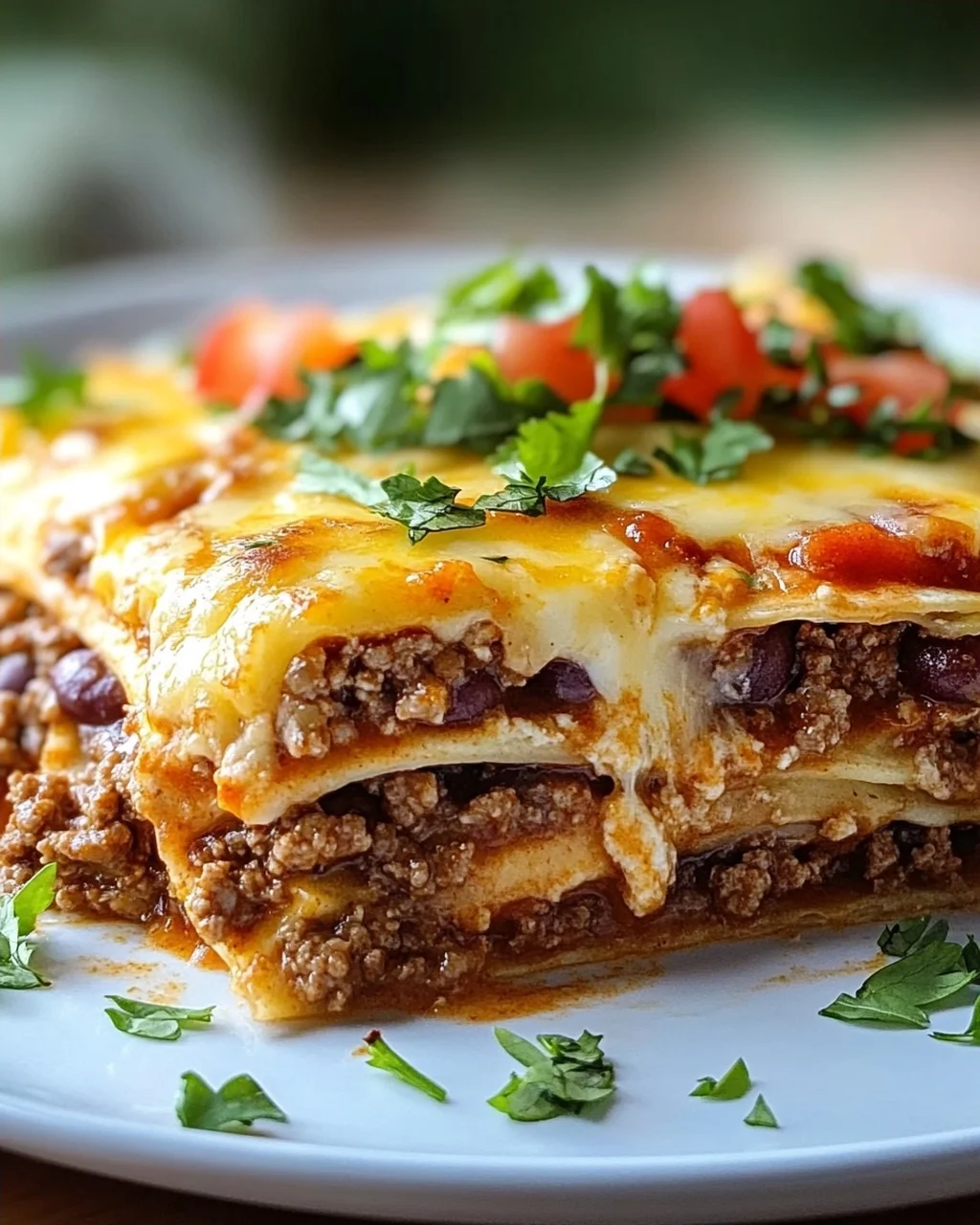 Burrito Auflauf mit Hackfleisch & Käse – Einfach Lecker!