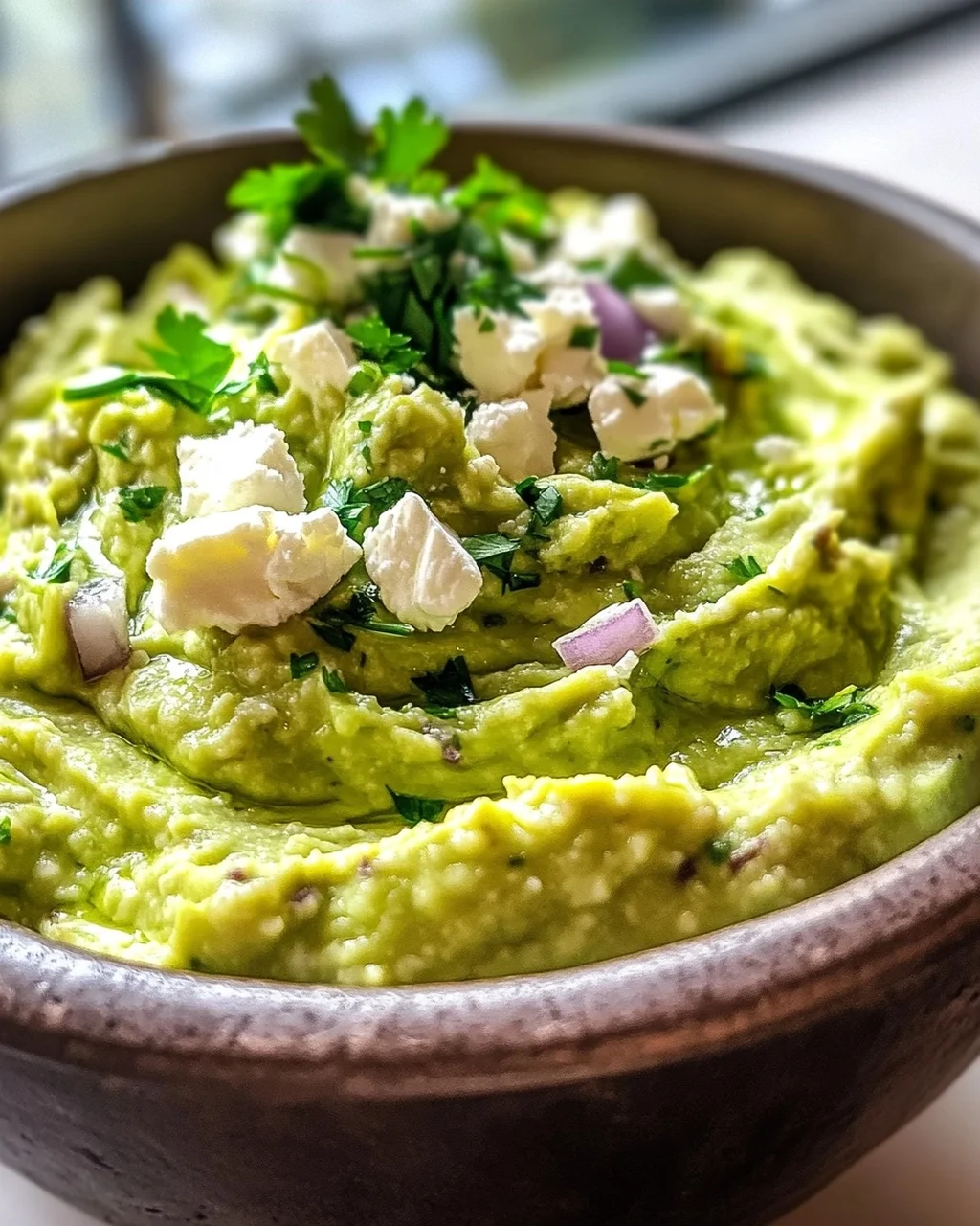 Cremiger Avocado Feta Dip: Dein mediterraner Lieblingsdip!