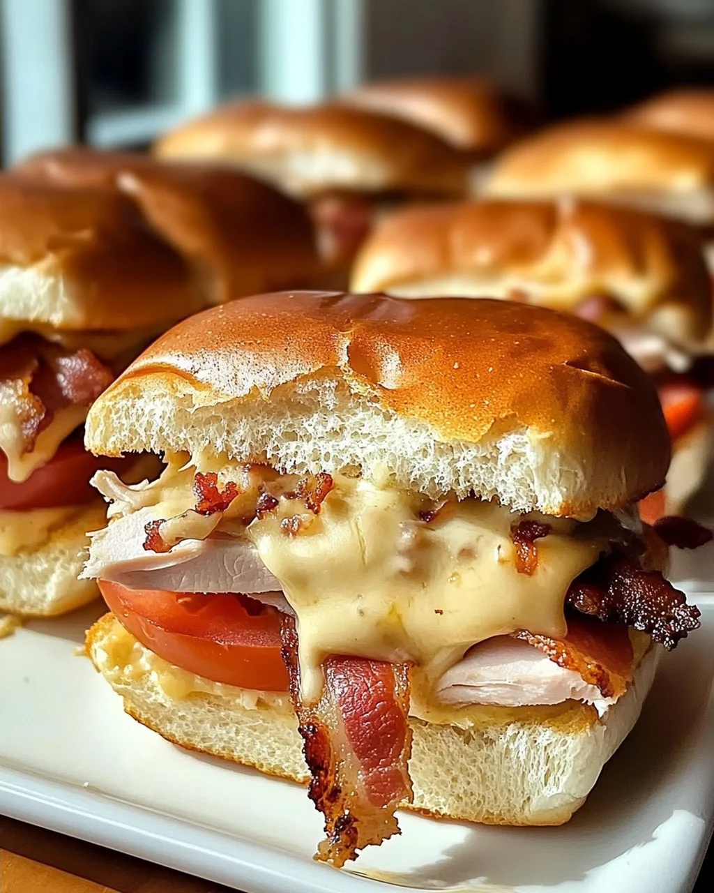 Kentucky Hot Brown Sliders