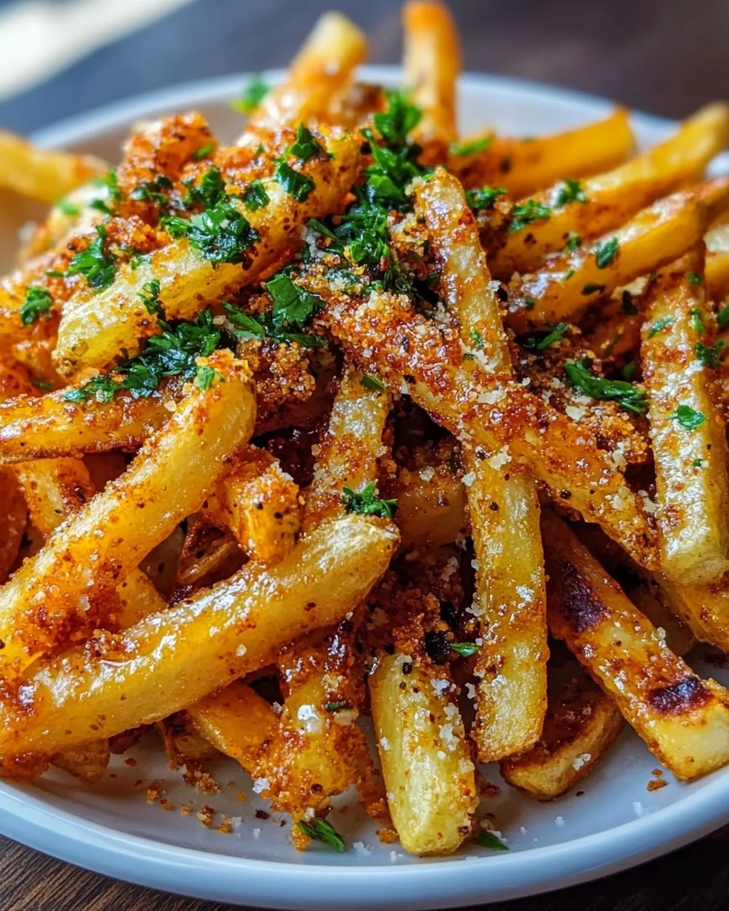 Louisiana Voodoo Fries mit Cajun-Gewürz & Knoblauchbutter