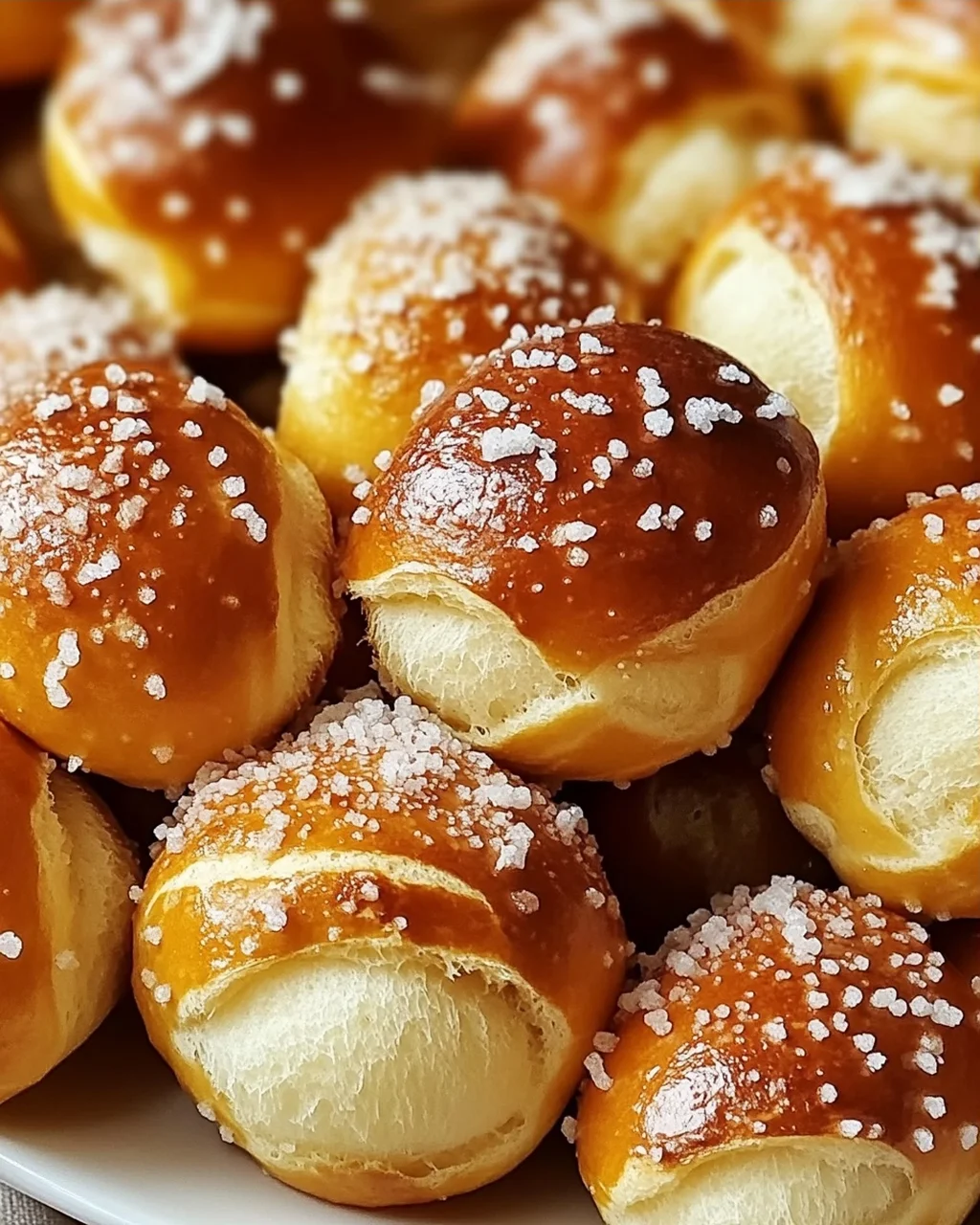 Weiche Brezelbisse für den perfekten Snackabend