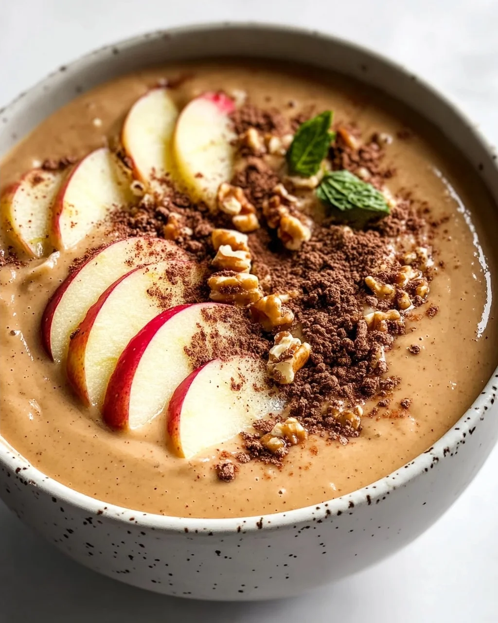Apfel-Zimt Smoothie Bowl: Dein würzig-süßer Energie-Kick!