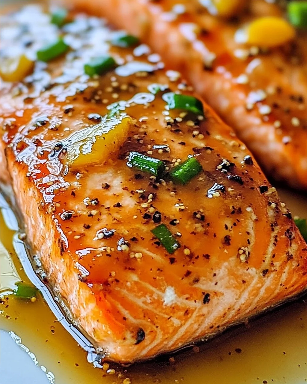 Aprikosen-Dijon-Glasierte Lachs für schnelle Abende