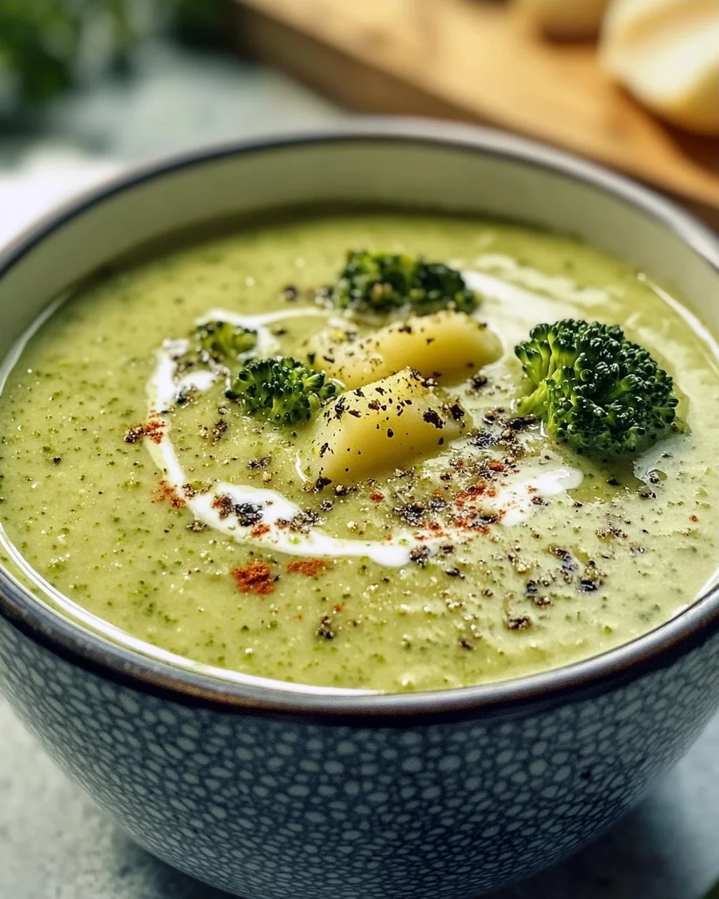 Brokkoli-Kartoffelsuppe