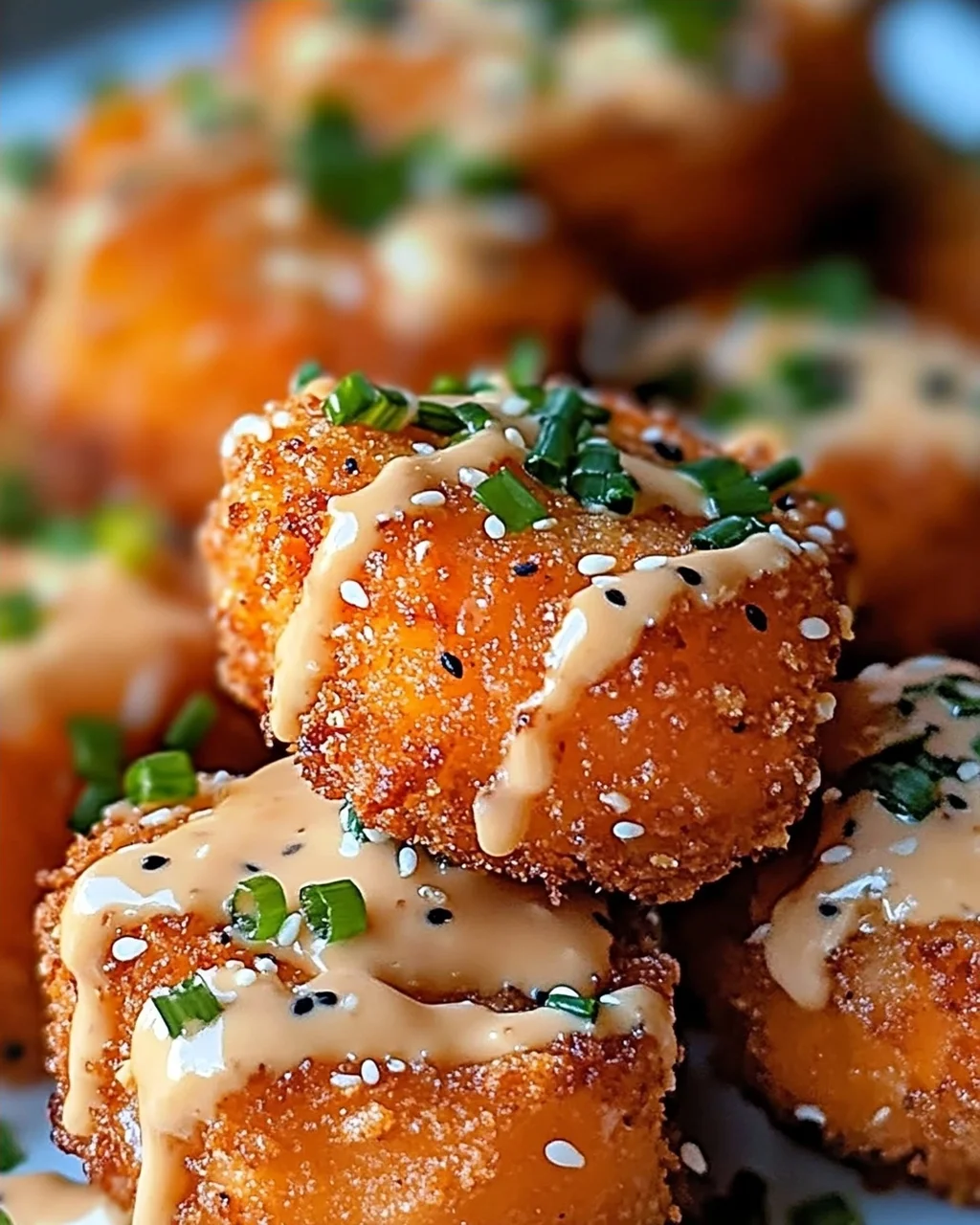 Crispy Bang Bang Lachs Bites