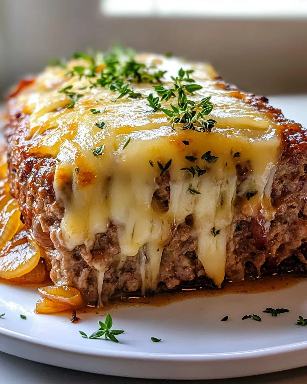 Französischer Zwiebel Hackbraten: So lecker, einfach & genial!