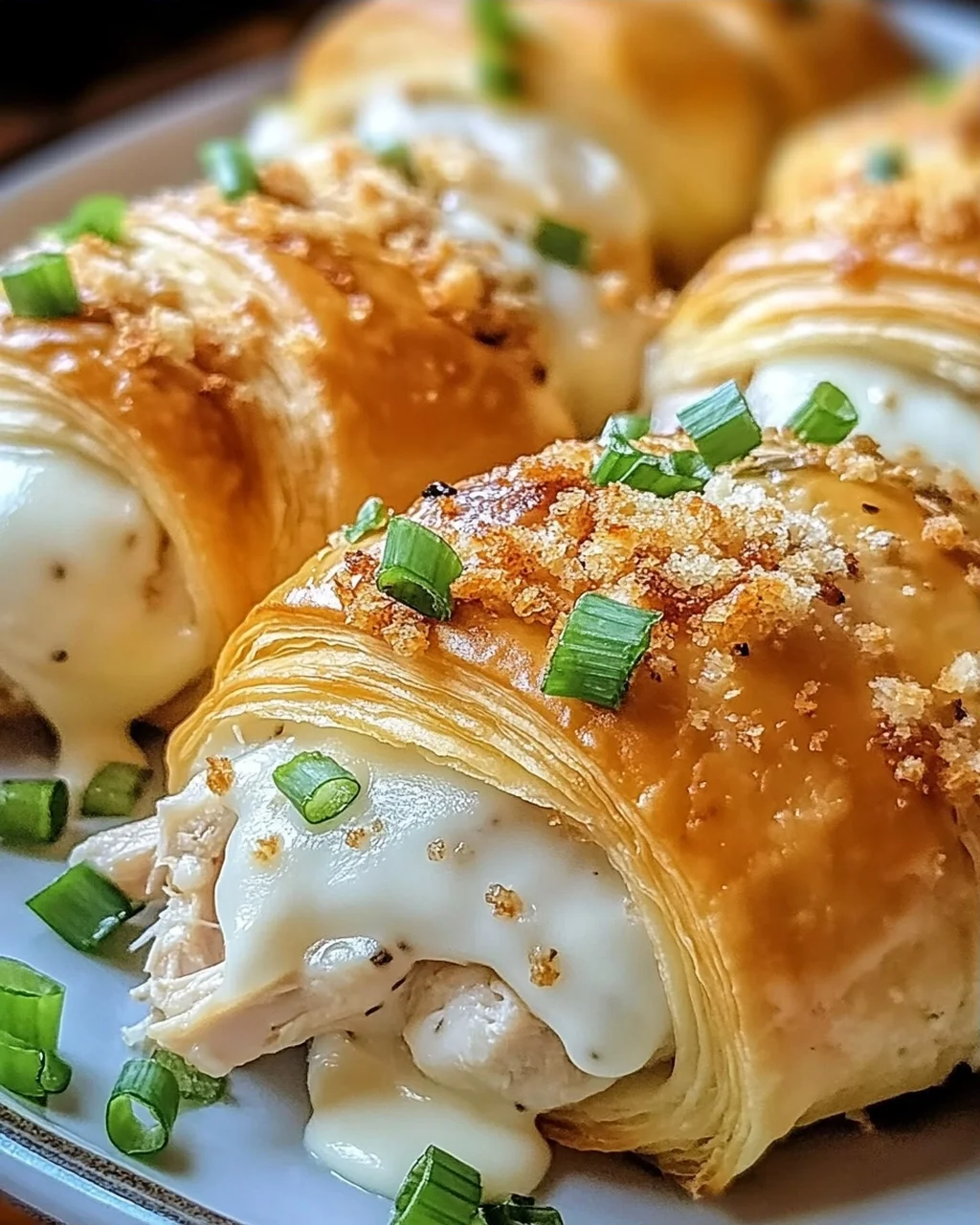 Hühnchenkissen mit Parmesansoße – Einfaches Komfortessen