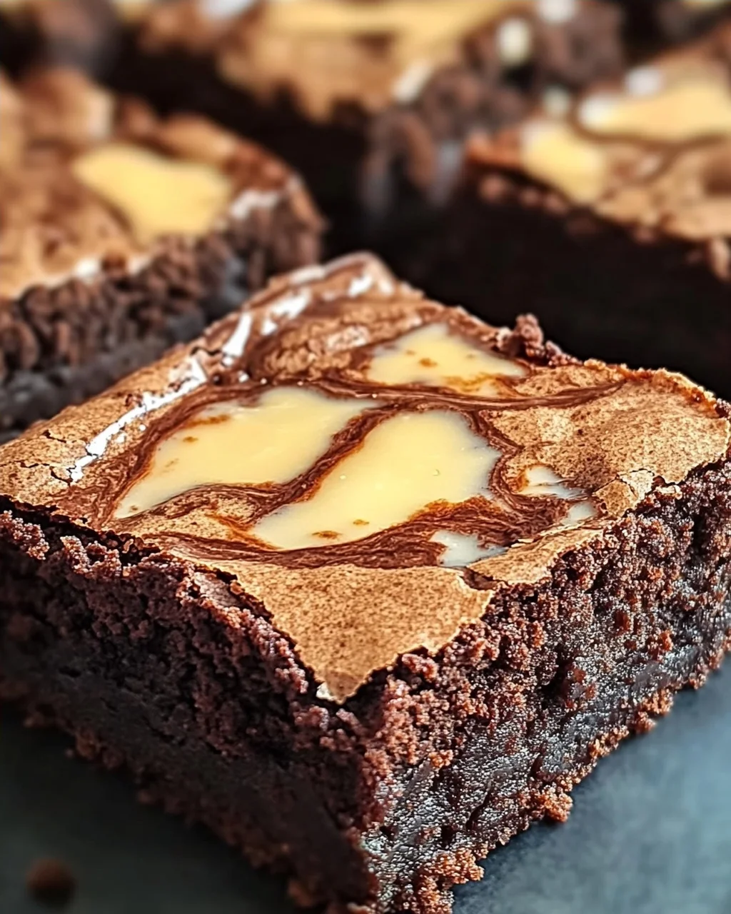 Kaffee-Brownies mit gesüßter Kondensmilch-Schicht