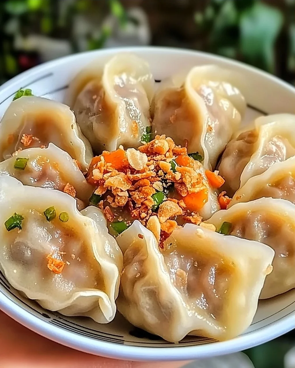 Kanom Jeeb: Einfache Thailändische Teigtaschen Rezept