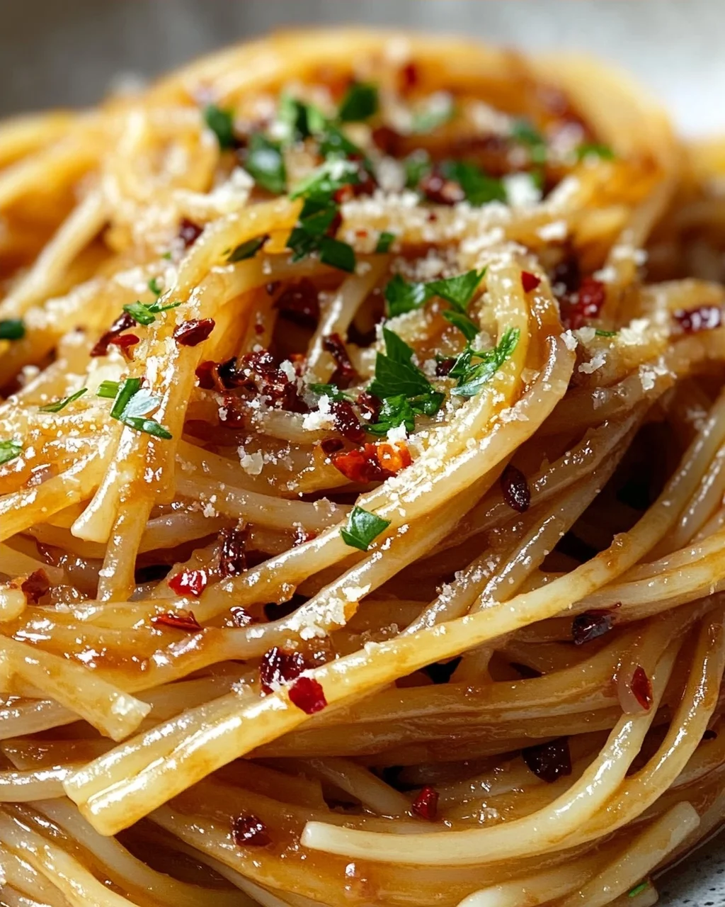 Karamellisierte Zwiebel Pasta mit Chiliöl – Ein Genuss!