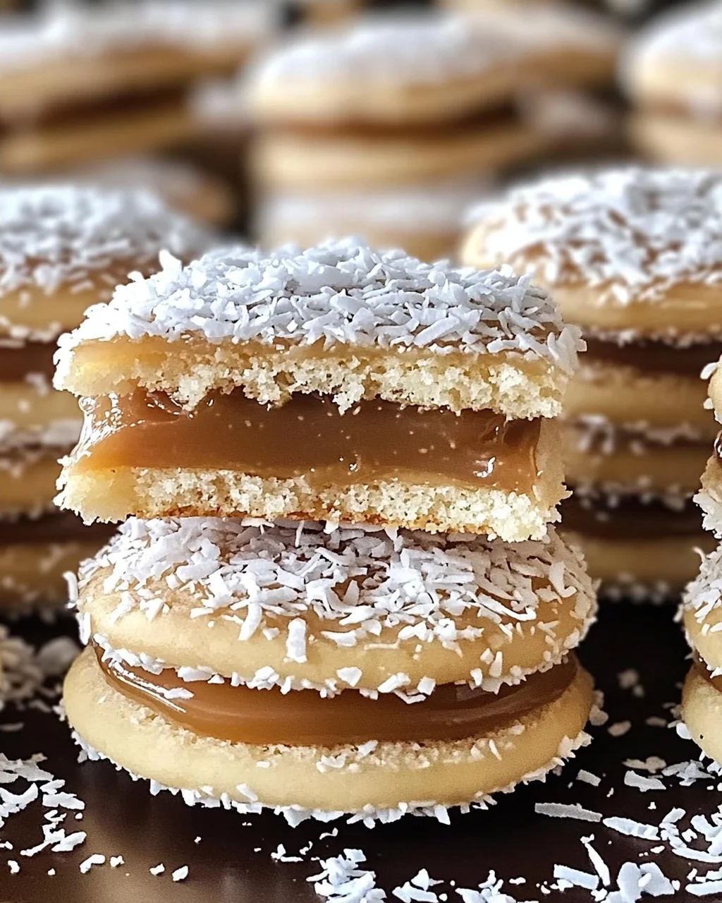 Klassische argentinische Alfajores für Naschkatzen