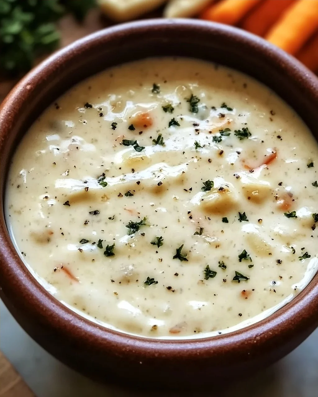Knoblauch Parmesan Sauce in 5 Minuten zubereiten