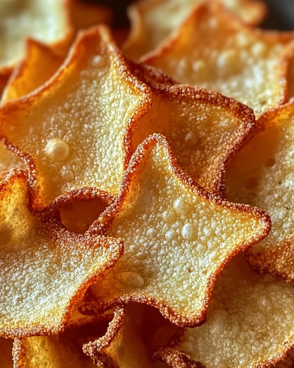 Knusprige Quark-Chips