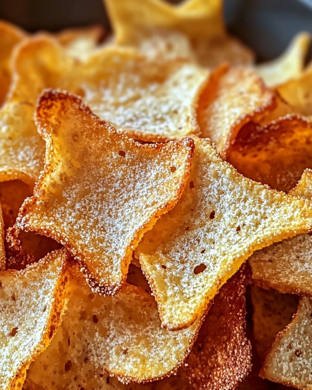 Knusprige Quark-Chips
