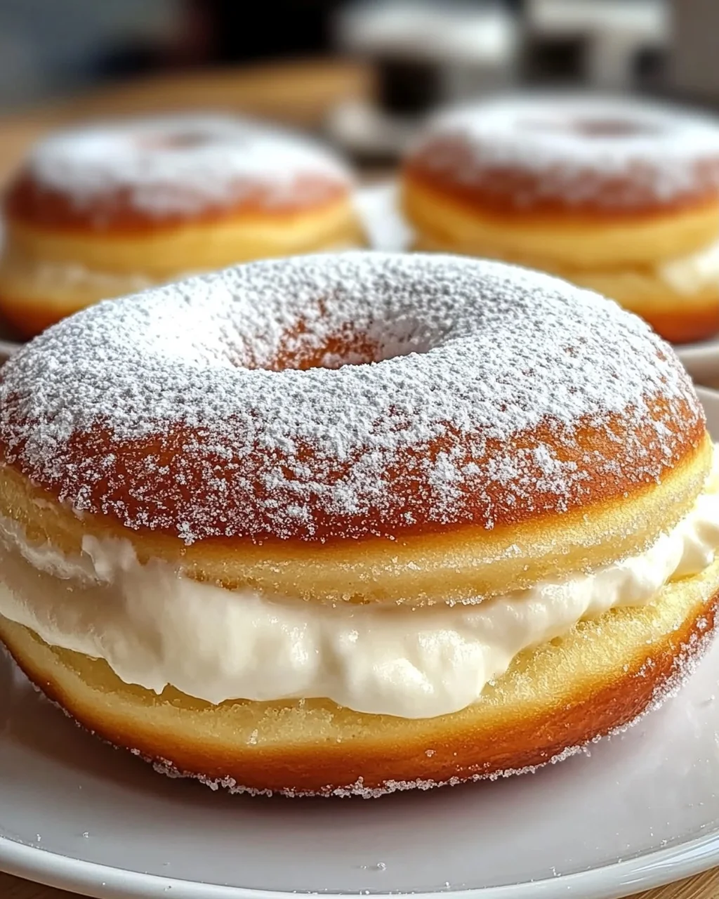 Milchcreme-Donut für den süßen Genuss zuhause
