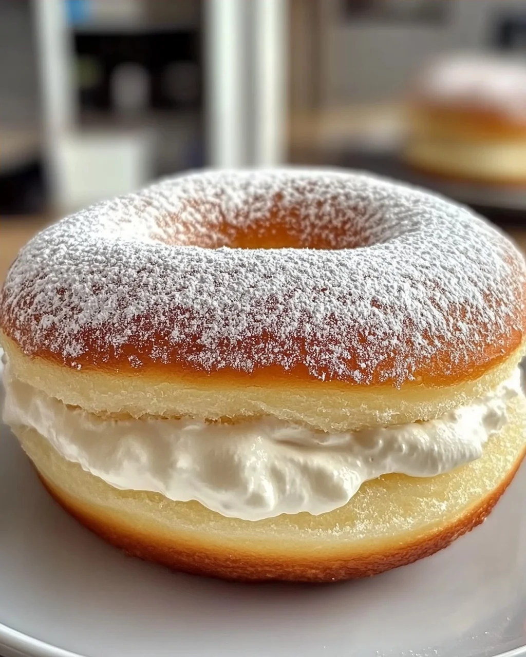 Milchcreme-Donut für den süßen Genuss zuhause
