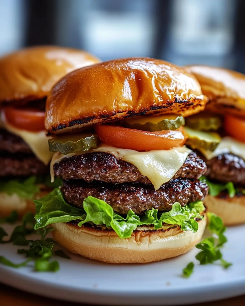 Party Ready Mini Oklahoma Onion Smashburgers für deine Feier!