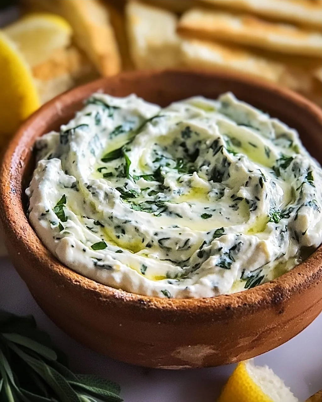 Perfekter Knoblauch-Kräuter-Frischkäse-Dip: Das einfache Rezept