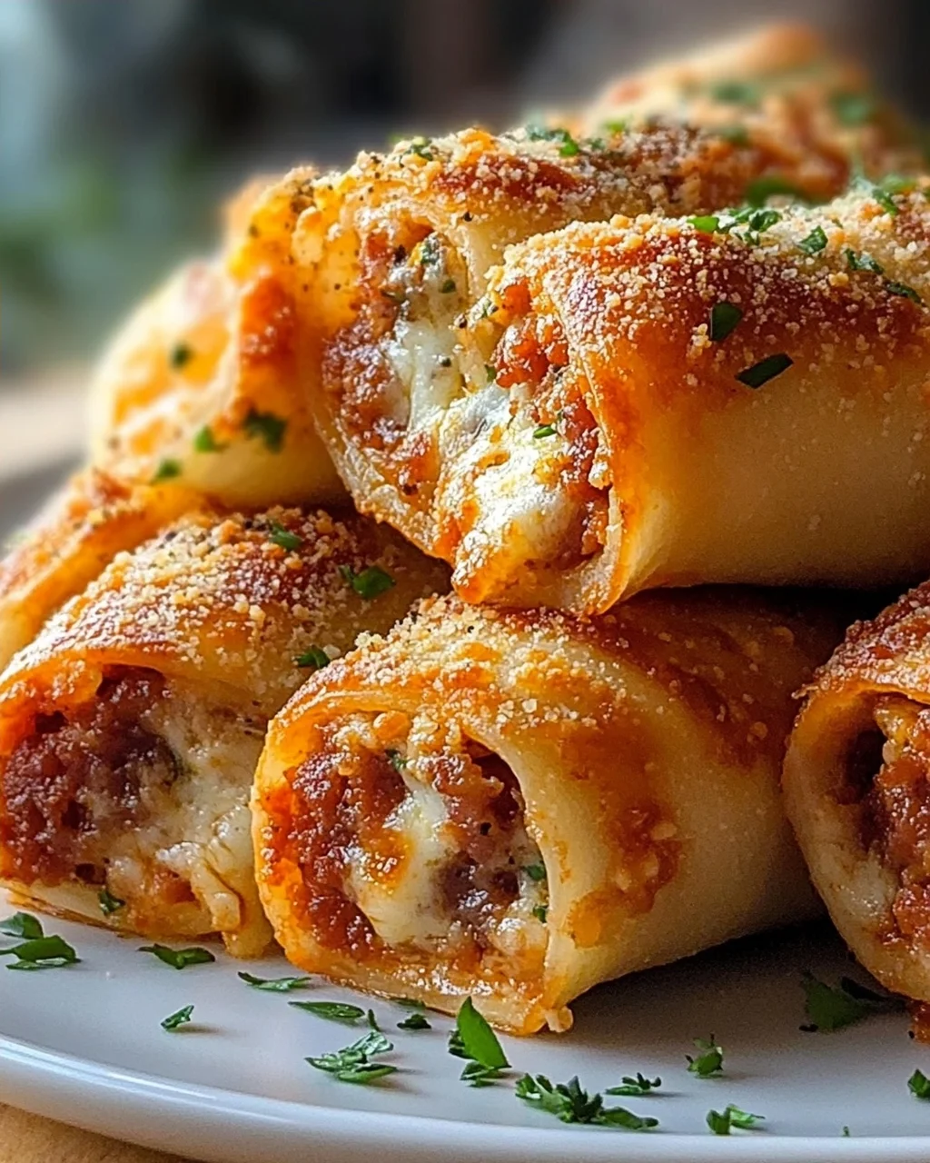 Unwiderstehliche High Protein Rind-Peperoni Pizzarollen